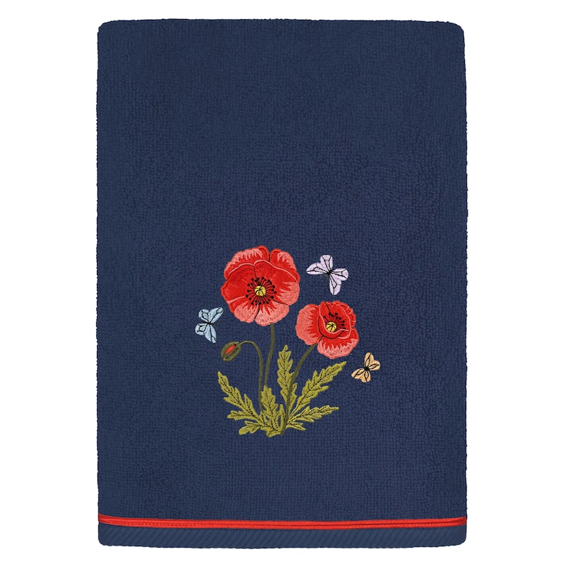 Authentic Hotel and Spa Turkish Cotton Polly 4 PC Towel Set - Marine