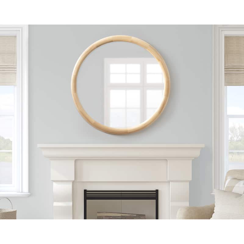 Kate and Laurel Dessa Round Wall Mirror