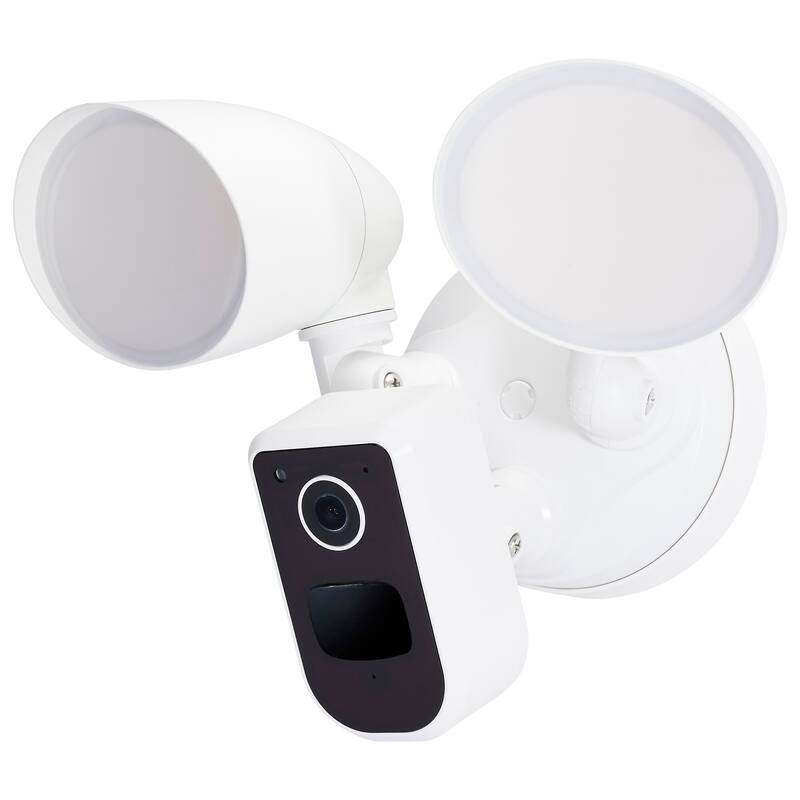 20W Bullet Outdoor SMART Security Light with Camera Starfish Enabled 3K/4K/5K CCT Selectable White