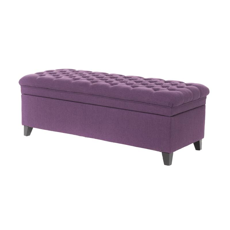 Hastings Tufted Storage Ottoman Bench by Christopher Knight Home