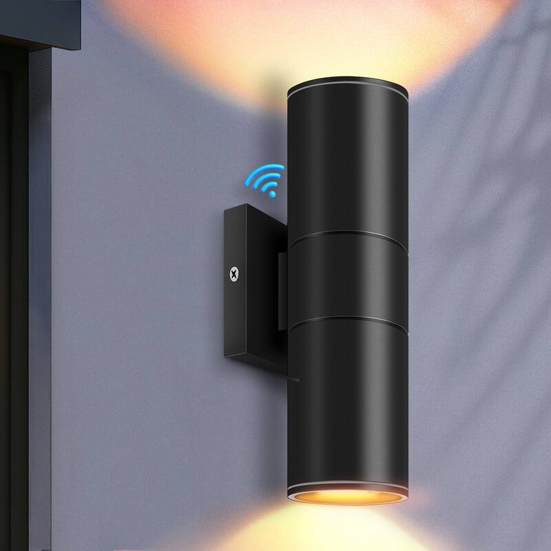 Dusk to Dawn Outdoor Lighting Sensor Wall Lights, IP65 Waterproof Aluminum for Porch Patio etc