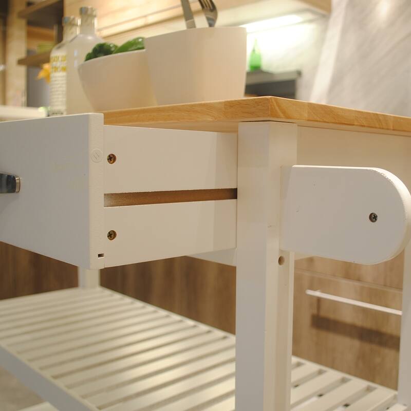 Kitchen Island & Kitchen Cart(no include stool)