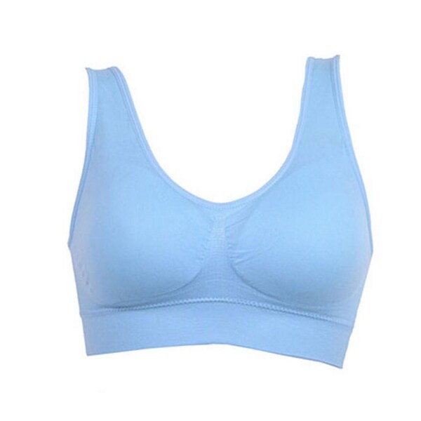 padded crop bra