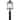 Booker 1-Light Outdoor Post Mount in Mystic Black