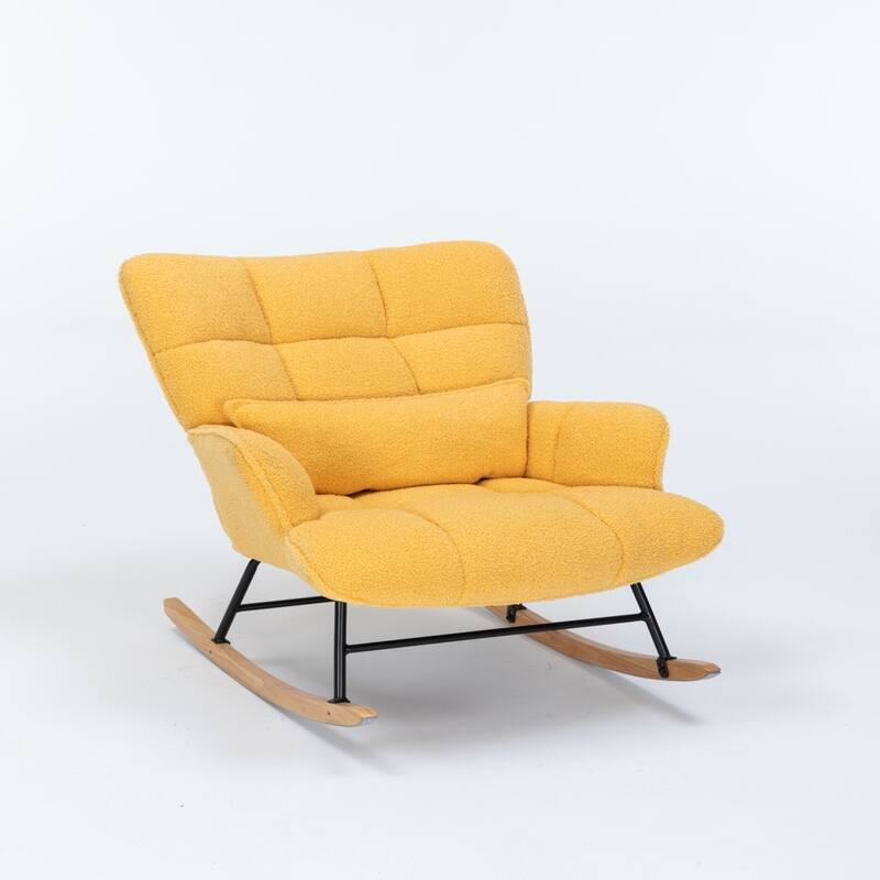 Comfort Teddy Glider Recliner, High Backrest for Nursery