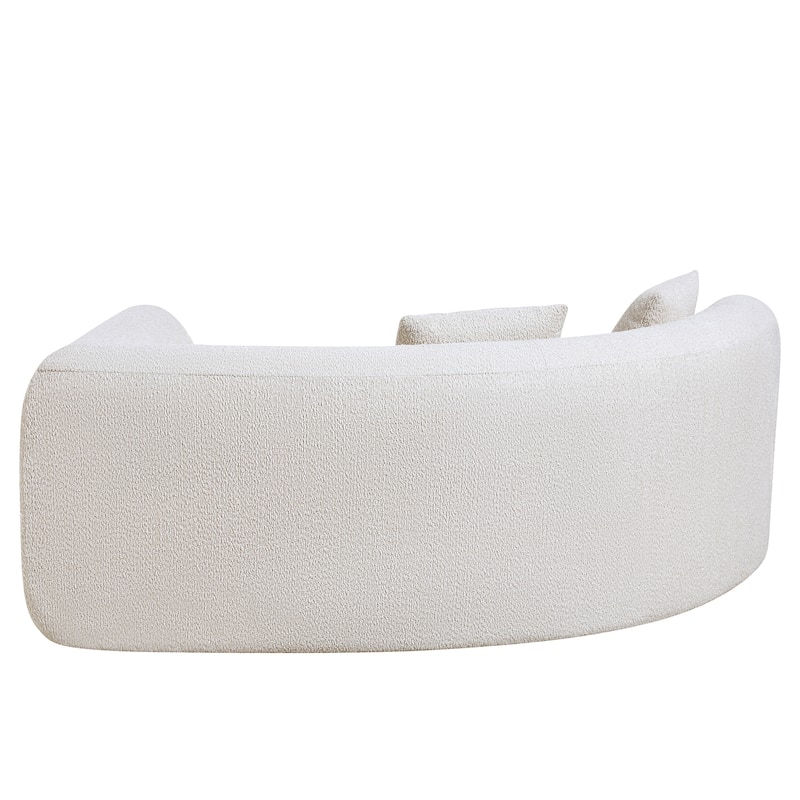 Christopher Knight Home - Curved Modular 110" Upholstered Sectional Sofa