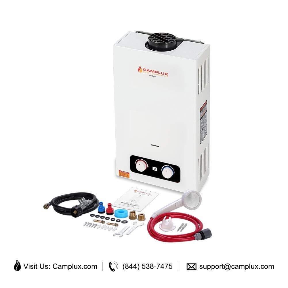Camplux 10L Outdoor 2.64 GPM Digital Display Portable Propane Gas Tankless  Water Heater, CSA approved - Bed Bath u0026 Beyond - 33504530