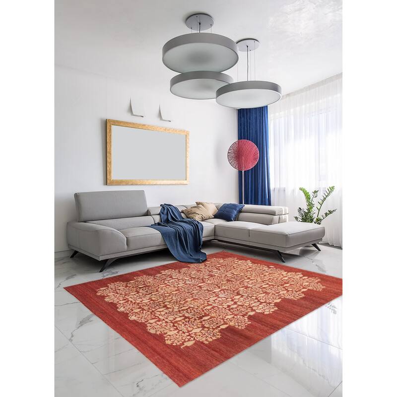 ECARPETGALLERY Hand-knotted Pako Persian 18 Of 20 Red Wool Rug - 9'1 x 11'8