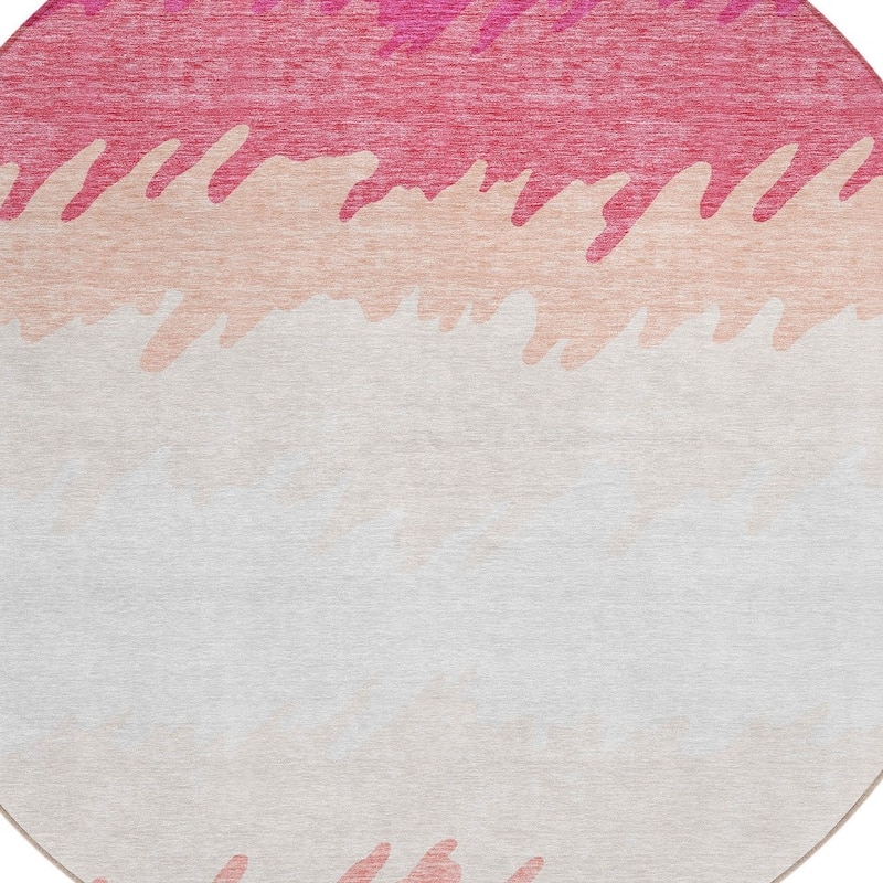 HomeRoots Striped Transitional Rectangle Outdoor Rug