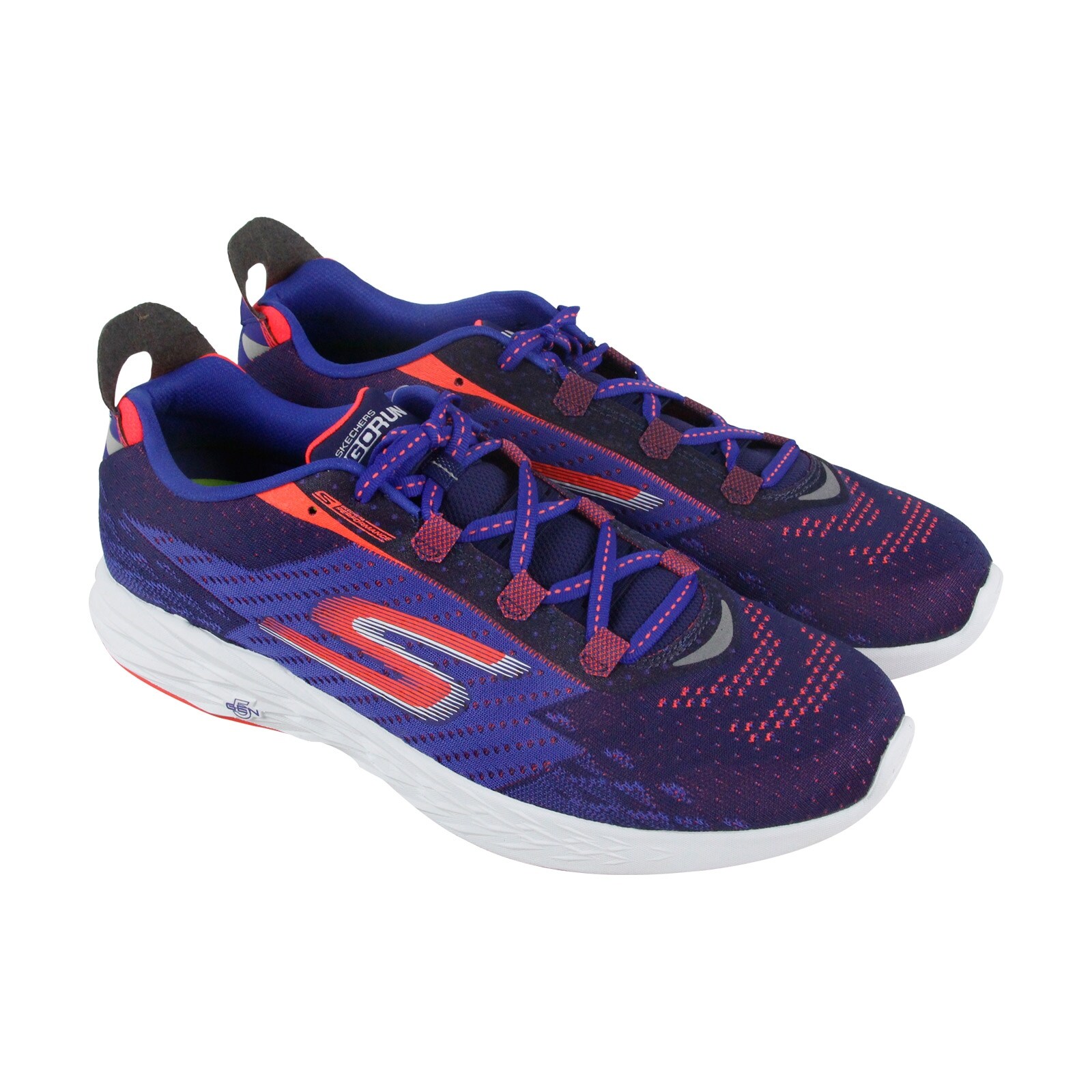skechers go run 5 mens purple