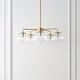 preview thumbnail 1 of 3, SAFAVIEH Lighting Negara Chandelier - 25" W x 25" D x 18-48" H