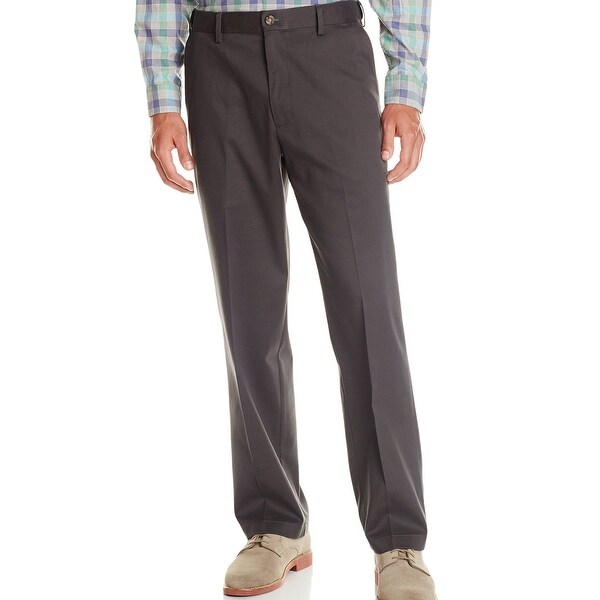 Dockers Mens Pants Gray Size 40x34 Khakis Comfort Relaxed Fit Stretch