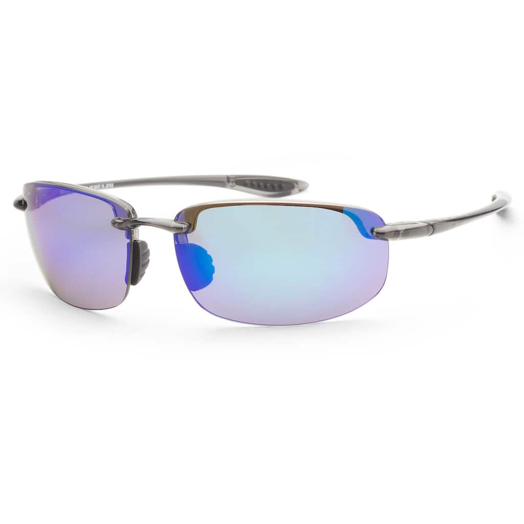 Maui Jim Men's Hookipa 64 mm Grey Sunglasses MJ0407S-004
