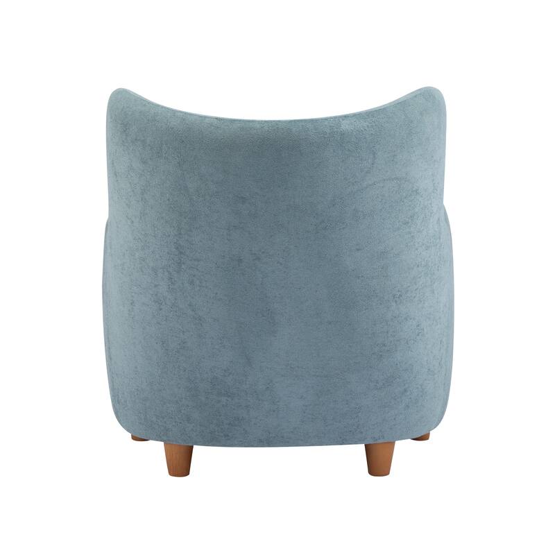 Bacho Fabric Wingback Accent Chair by Christopher Knight Home