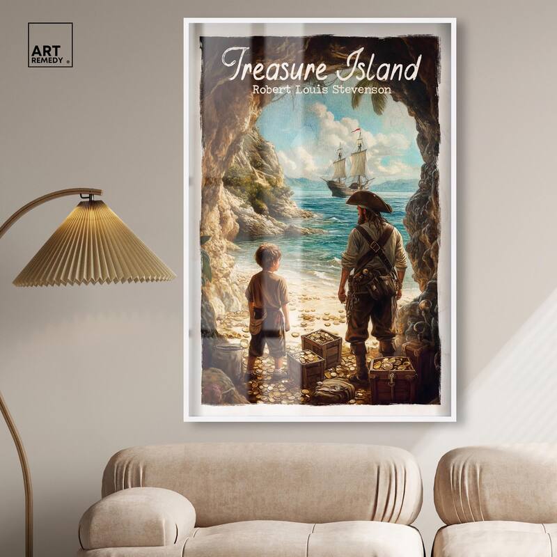 Treasure Island Classic Shadowbox by Art Remedy