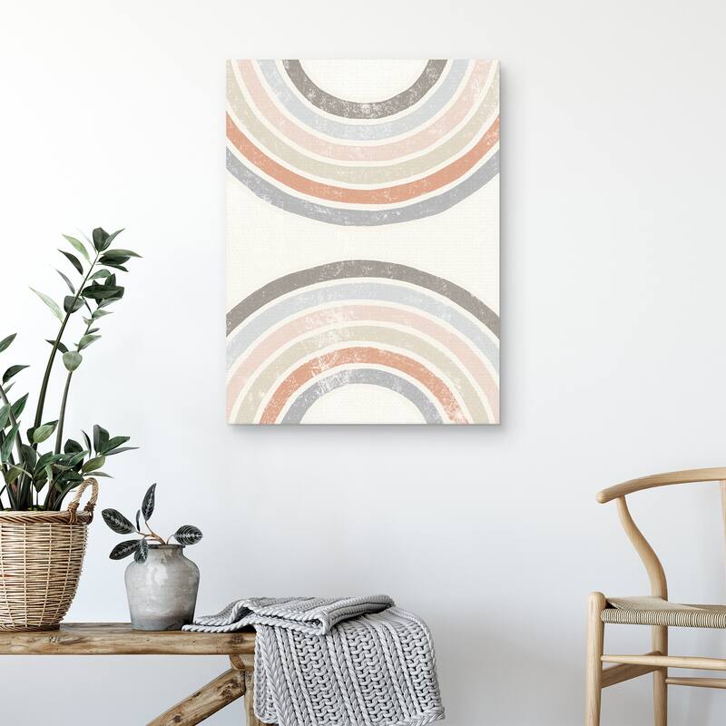 Over the Rainbow I Crop by Moira Hershey Canvas Art Print