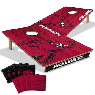 Arkansas Razorbacks NCAA Tailgate Cornhole Board Set