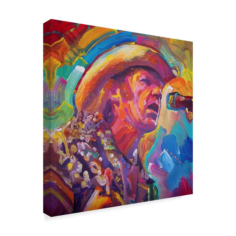 Howie Green 'Neil Young' Canvas Art