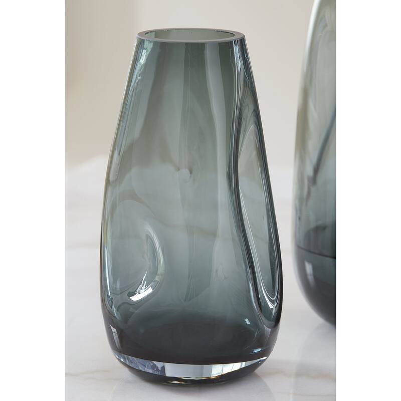 Signature Design by Ashley Beamund Blue Vase (Set of 2)