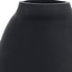preview thumbnail 4 of 2, Uttermost Hearth Matte Black Vases, Set/3