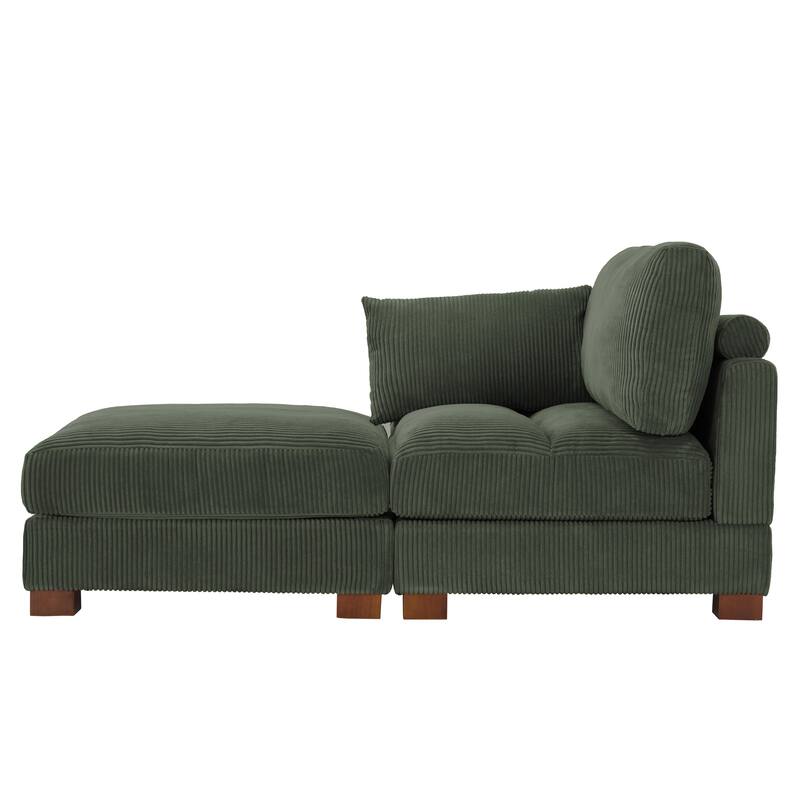 88" Convertible Larger Couch Modular Sectional Sofa Set