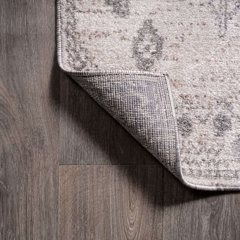 JONATHAN Y Skoura Tribal Diamond Geometric Area Rug