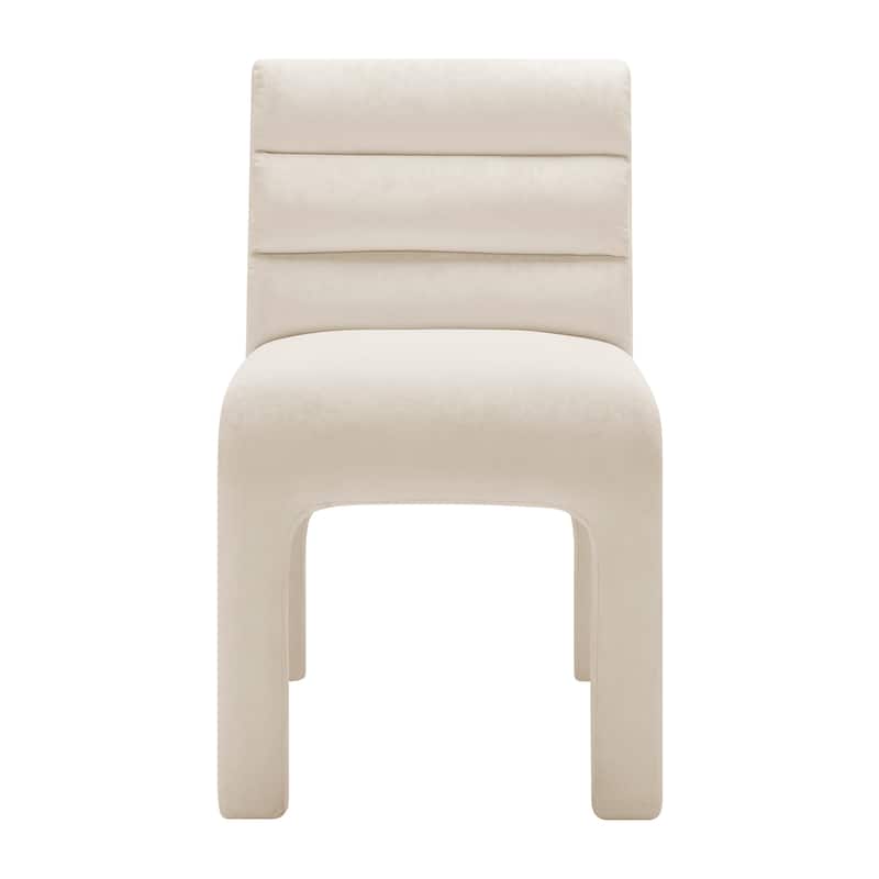 NPD Furniture Josie Velvet Dining Side Chair (Set of 2)