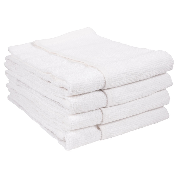 Bed Bath and Beyond Simply Essentials Dual Purpose Kitchen Towel Set of 4 White 28 L x 18 W On Sale Bed Bath Beyond 39051656