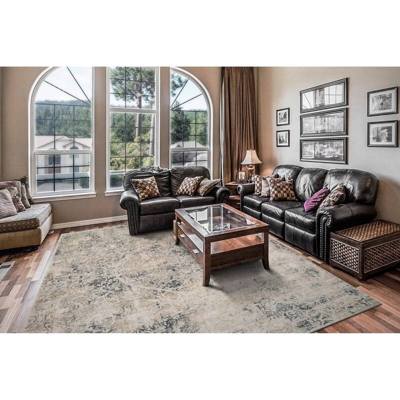 Dynamic Rugs Quartz Traditional Area Rug