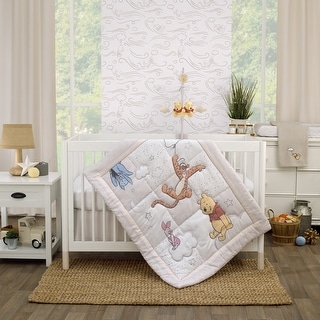 Disney Winnie the Pooh Blustery Day Piece Nursery Crib Bedding