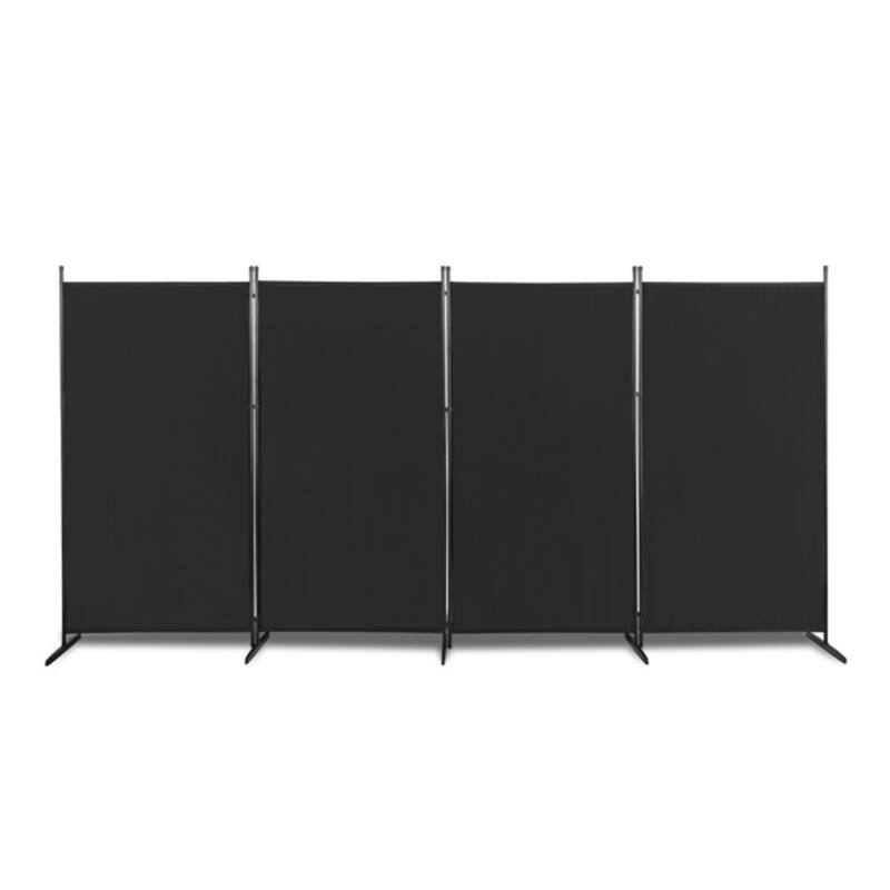 6FT Polyester Fabric Plastic Foldable Screen