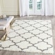 preview thumbnail 8 of 99, SAFAVIEH Montreal Shag Sadia 2-inch Thick Rug 3' x 5' - Ivory/Grey - Rectangle