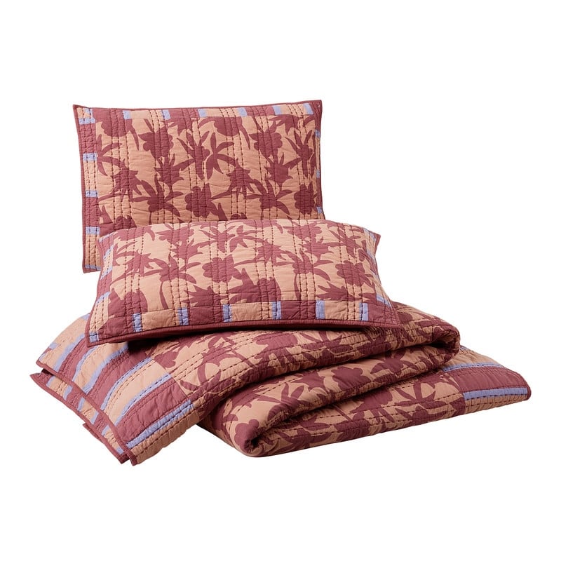 Natalia 3-Piece 100% Cotton Reversible Quilt Set by Jungalow