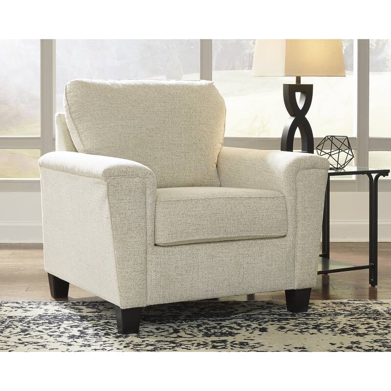 Signature Design by Ashley Abinger Chair - 41" W x 38" D x 39" H - Natural