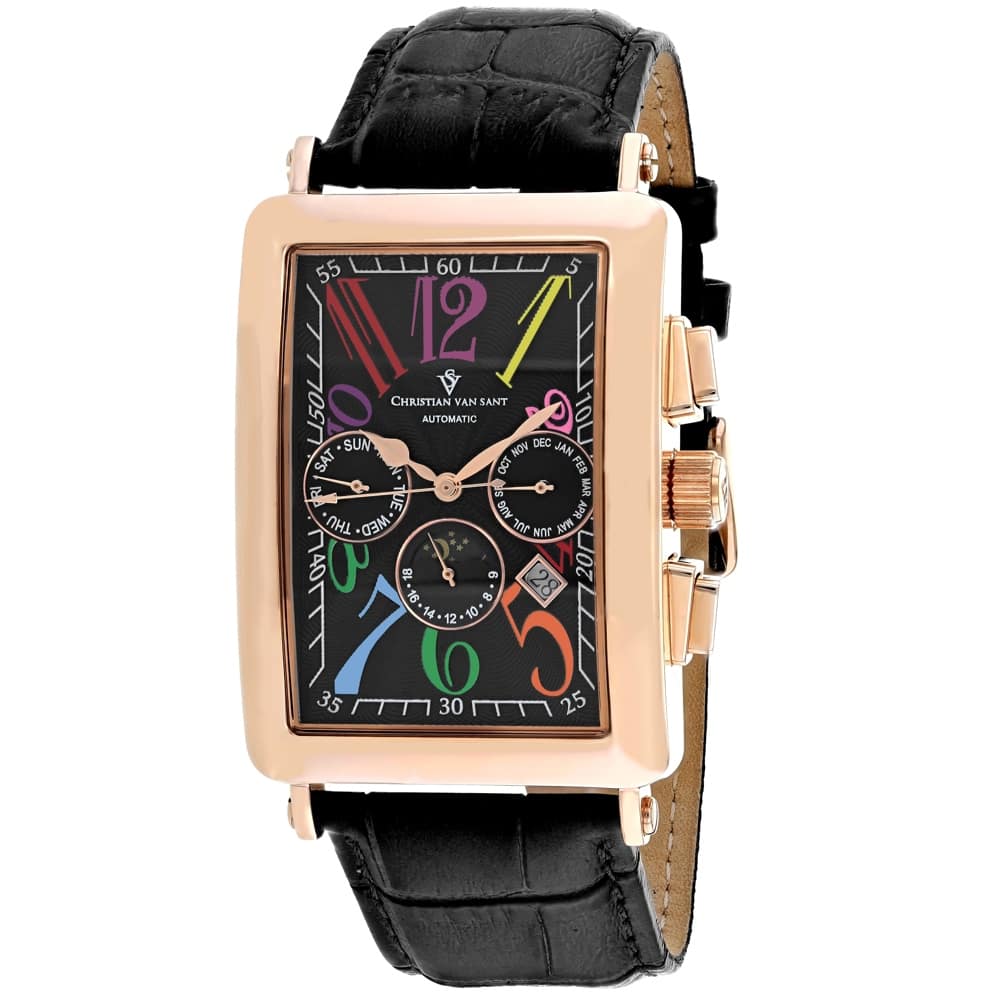 Christian Van Sant Men's Prodigy Black Dial Watch - CV9143 - 6 (36)