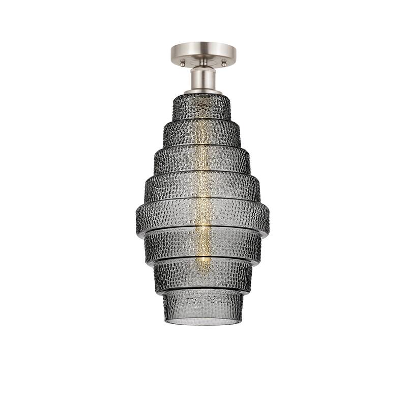 Innovations Lighting Edison Cascade - 1 Light 8" Semi-Flush Mount