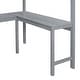 preview thumbnail 10 of 24, Full Size Wood Full Loft Bed Frame with Shelf and Ladder, High Fence, Space Saving, for Dormitory Bedroom Boys Girls Adults