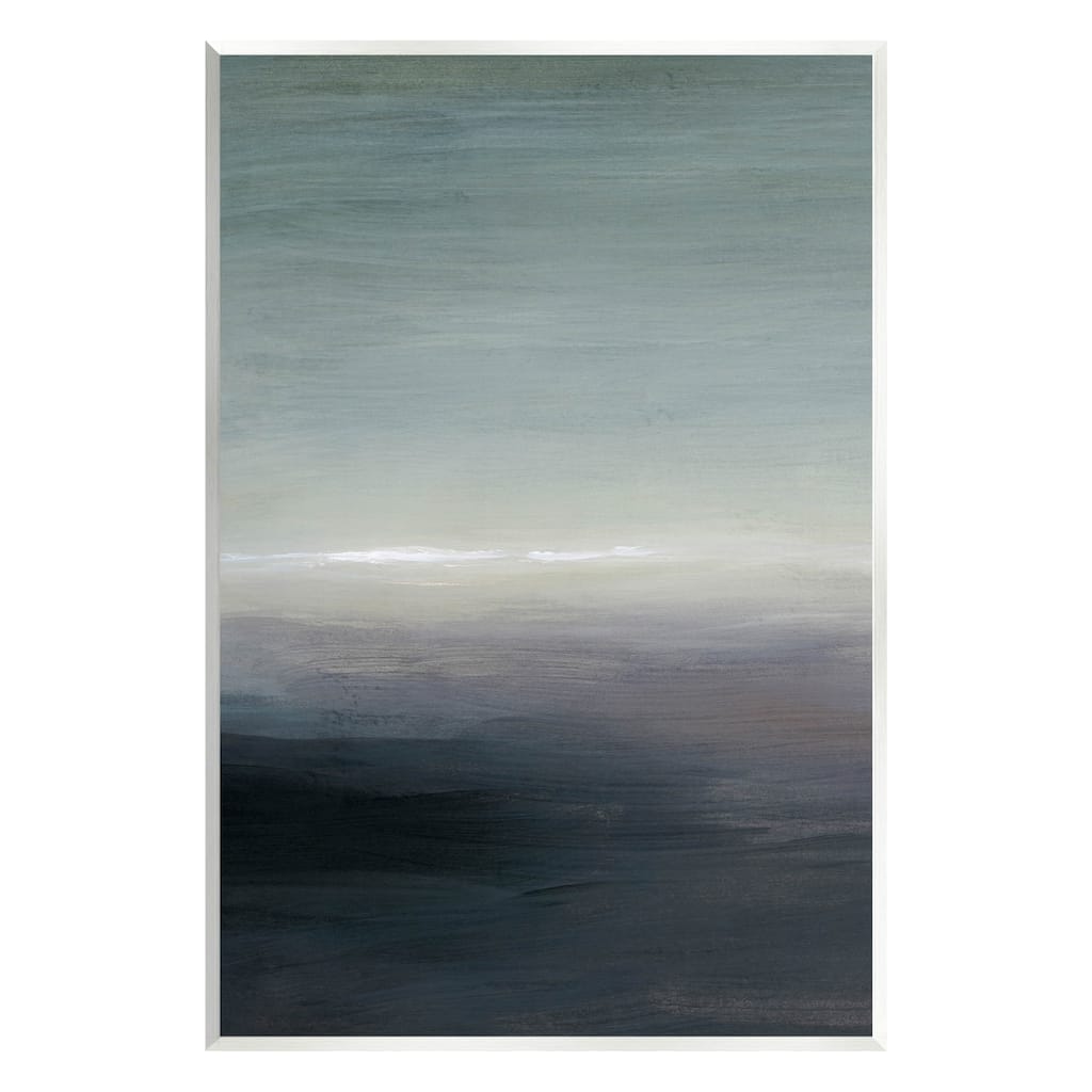 Stupell Dark Abstract Landscape Horizon Wall Plaque Art, Design by Grace Popp