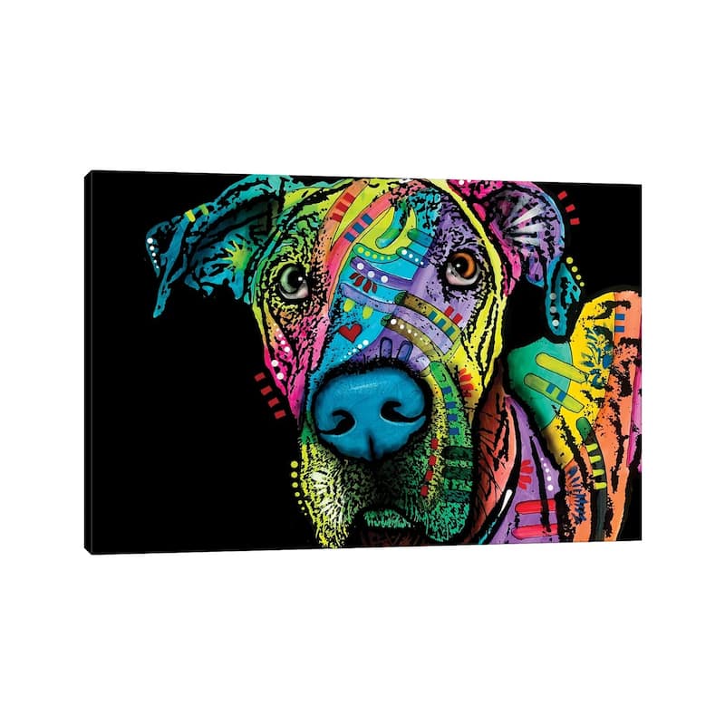 iCanvas "Indelible Dane" by Dean Russo Canvas Print