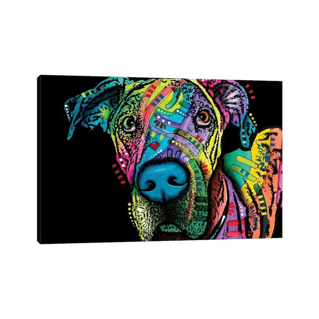 iCanvas "Indelible Dane" by Dean Russo Canvas Print