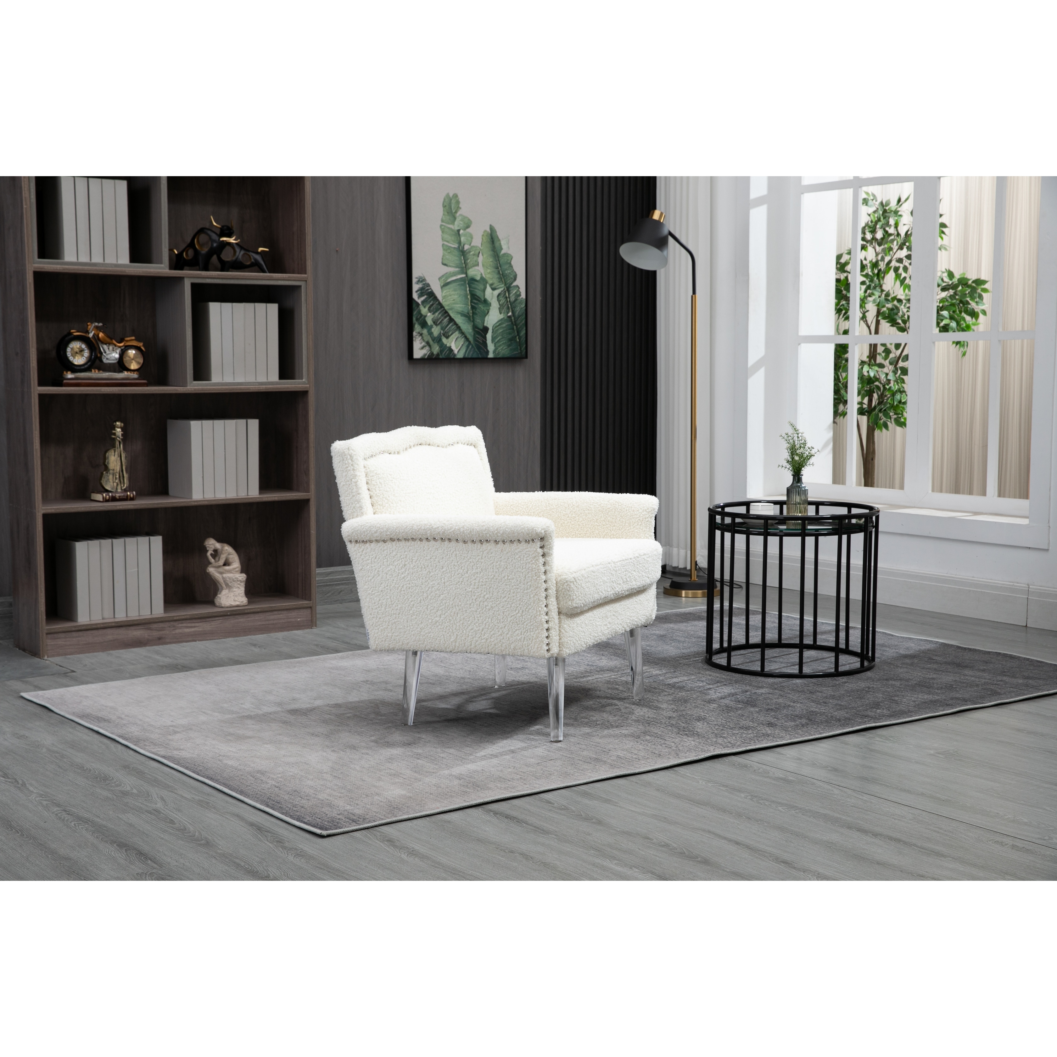 Wire accent deals chair