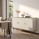 preview thumbnail 10 of 9, Meble Furniture Camelia 3D 54" Sideboard Buffet Credenza 54.3W x 15.8D x 29.5H Modern European