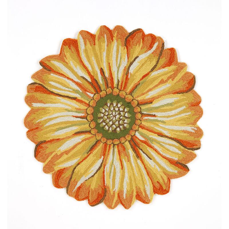Liora Manne Frontporch Sunflower Indoor/Outdoor Mat