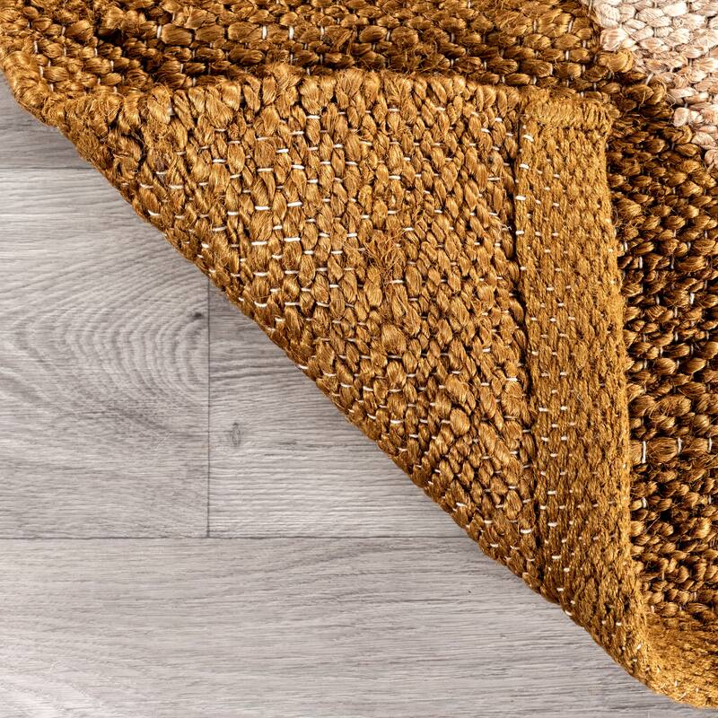 Nuloom Pandora Diamond Jute Area Rug