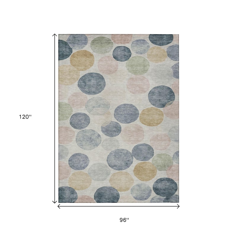 HomeRoots Geometric Transitional Rectangle Outdoor Rug