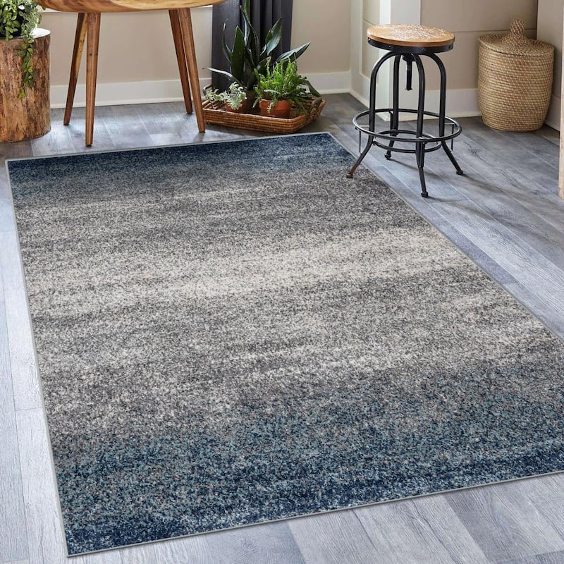 Luxe Weavers Modern Abstract Ombre Area Rug