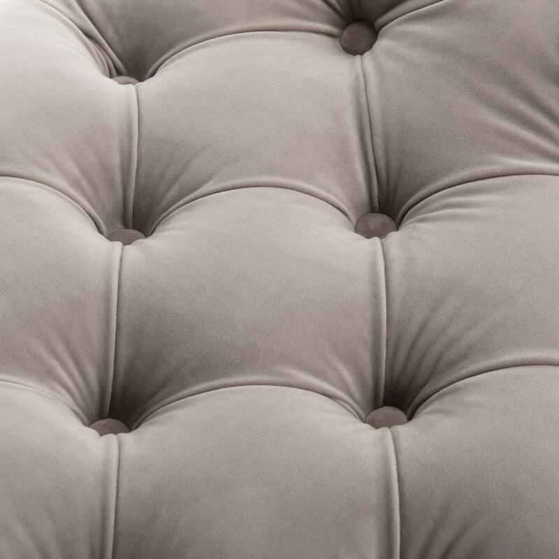 SAFAVIEH Couture Hedie Tufted Acrylic Bench - 35Wx21Dx24H