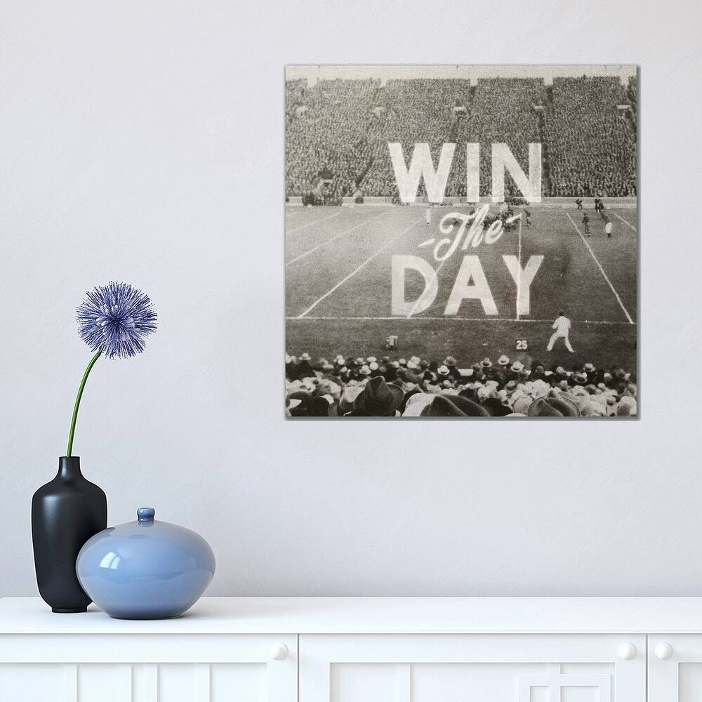 iCanvas "Win The Day" by Heather Landis Canvas Print