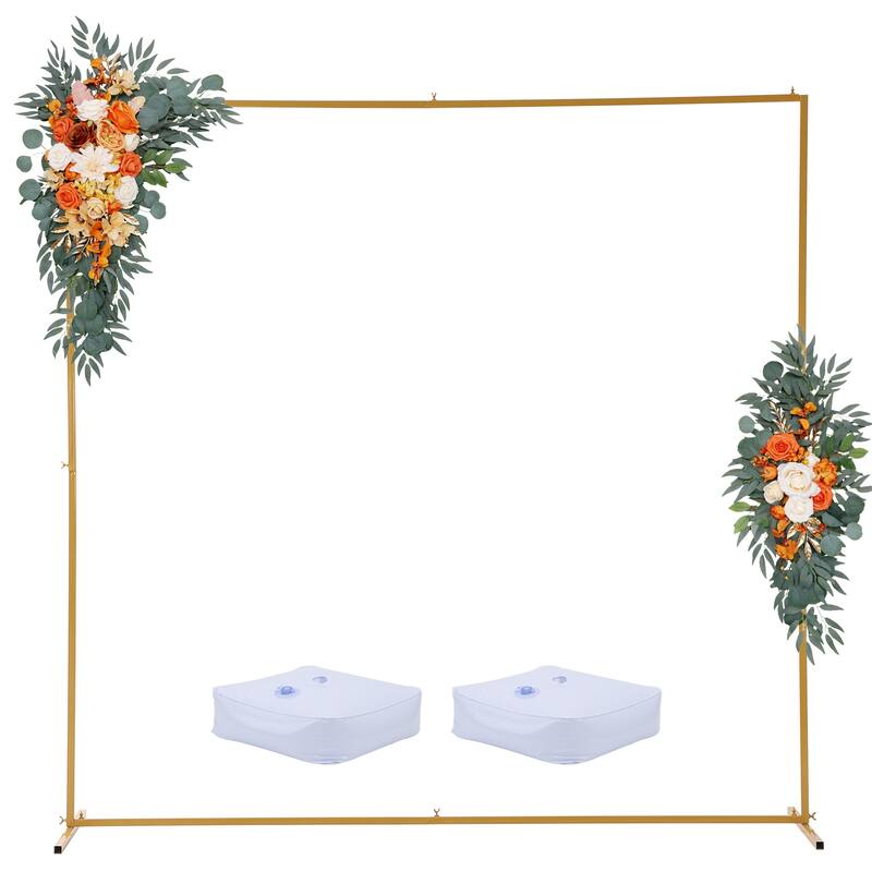 Metal Wedding Arch Backdrop Stand for Ceremony Birthday Party