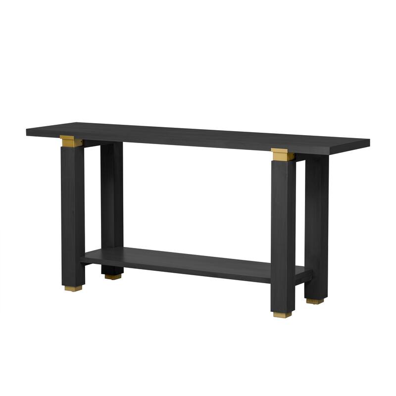 Console Table with buttom shelf